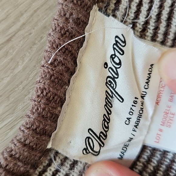 Champion Grandpacore Argyle Knit Sweater Vest, Large - Picture 8 of 10